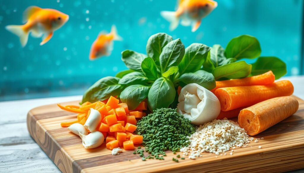 Homemade Fish Food Ingredients